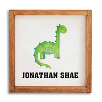 Dino Personalized Wall Art