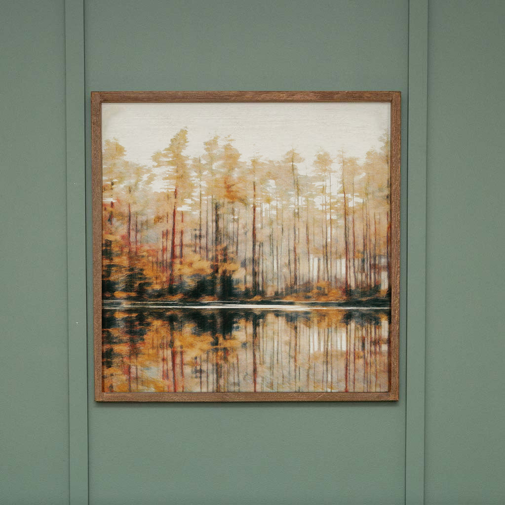 River Forest Landscape Wall Art