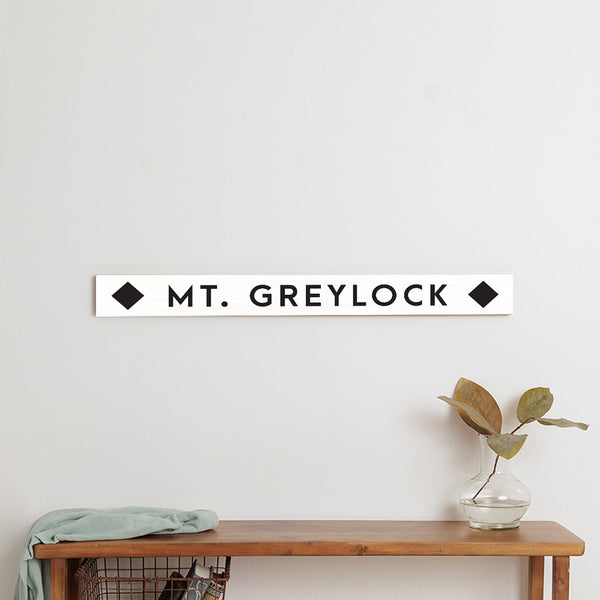 Difficult Trail Personalized Barn Wood Sign