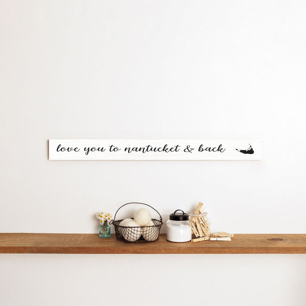 Love You To State Personalized Barn Wood Sign