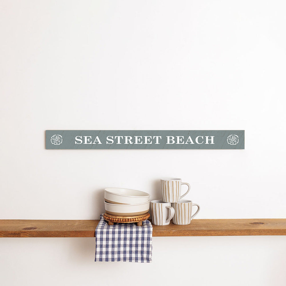 Your Word Sand Dollar Personalized Barnwood Sign