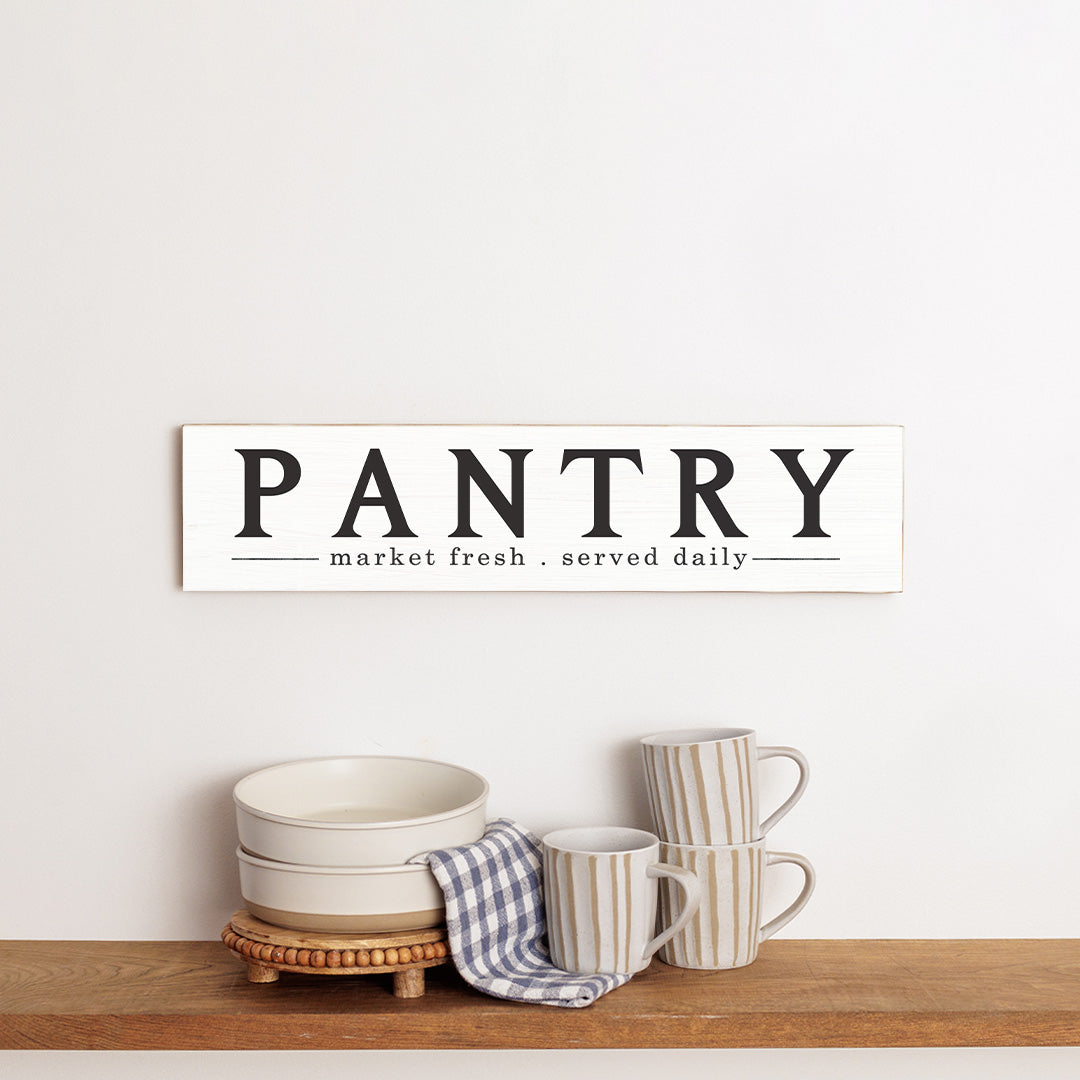 Pantry Barn Wood Sign