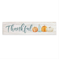 Thankful Pumpkins Barn Wood Sign