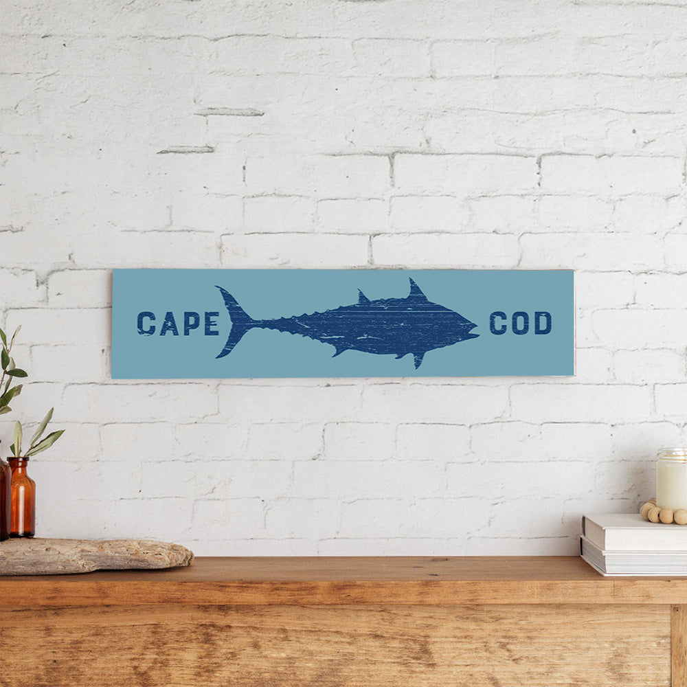 Cape Cod Fish Barn Wood Sign