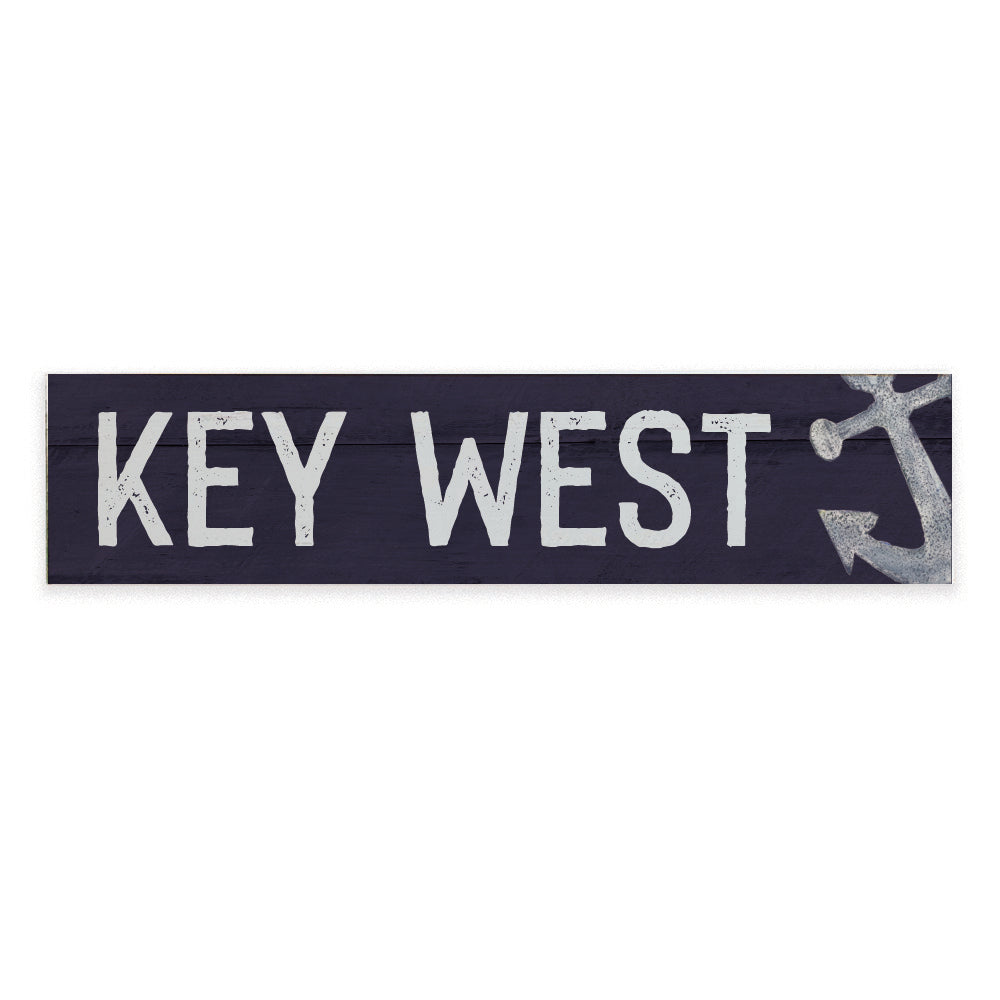 Your Word Anchor Personalized Barnwood Sign