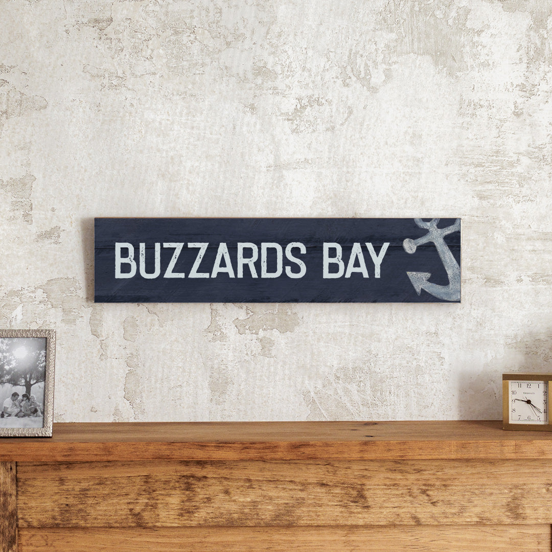 Your Word Anchor Personalized Barnwood Sign