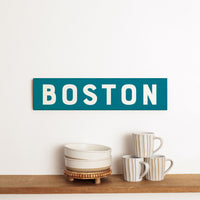 Personalized Ocean Barnwood Sign