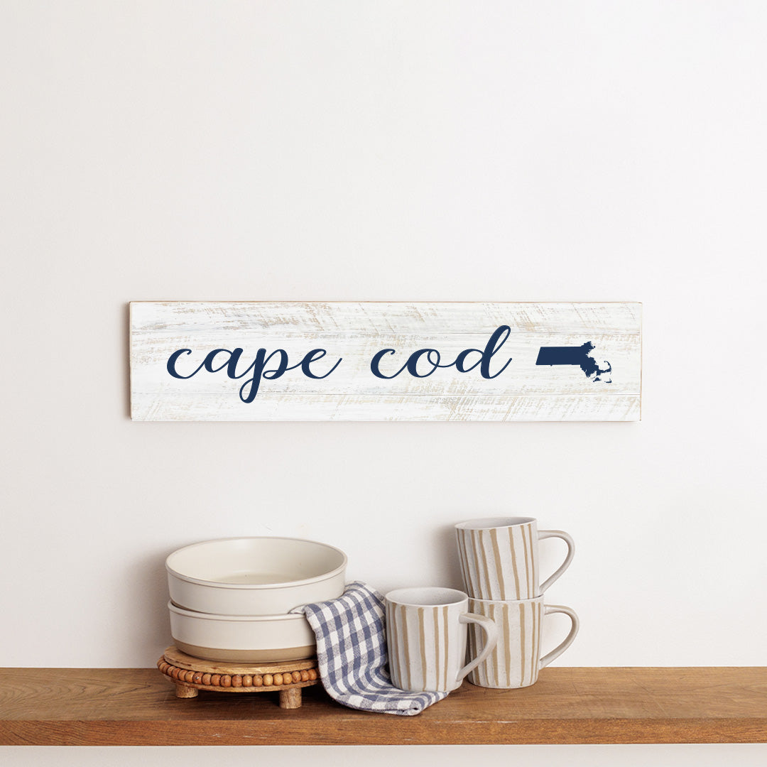 Personalized Your Word & State Barn Wood Sign