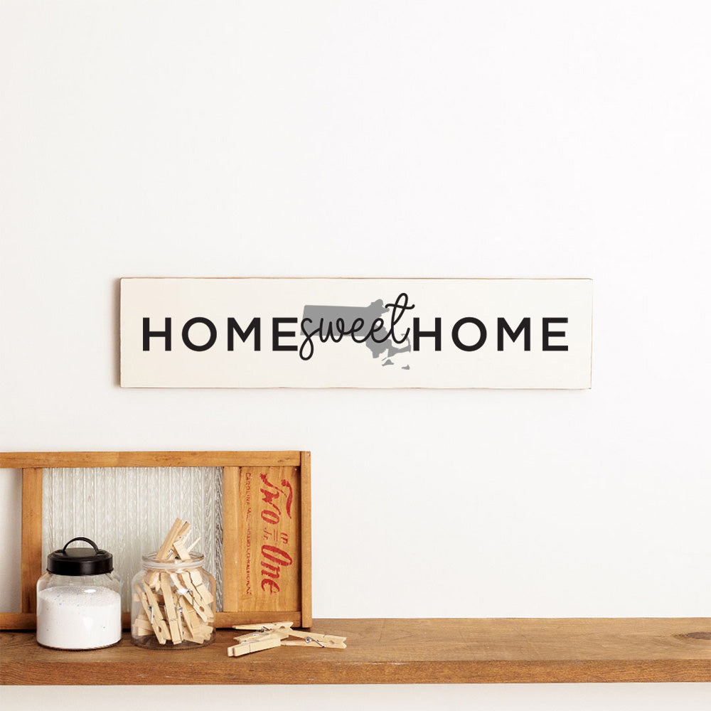 Personalized Home Sweet Home Barn Wood Sign