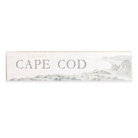 Coastal Wave Personalized Barn Wood Sign