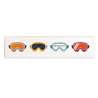 Ski Goggle Vibes Personalized Barnwood Sign