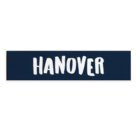 Navy Blue and White Personalized  Barn Wood Sign