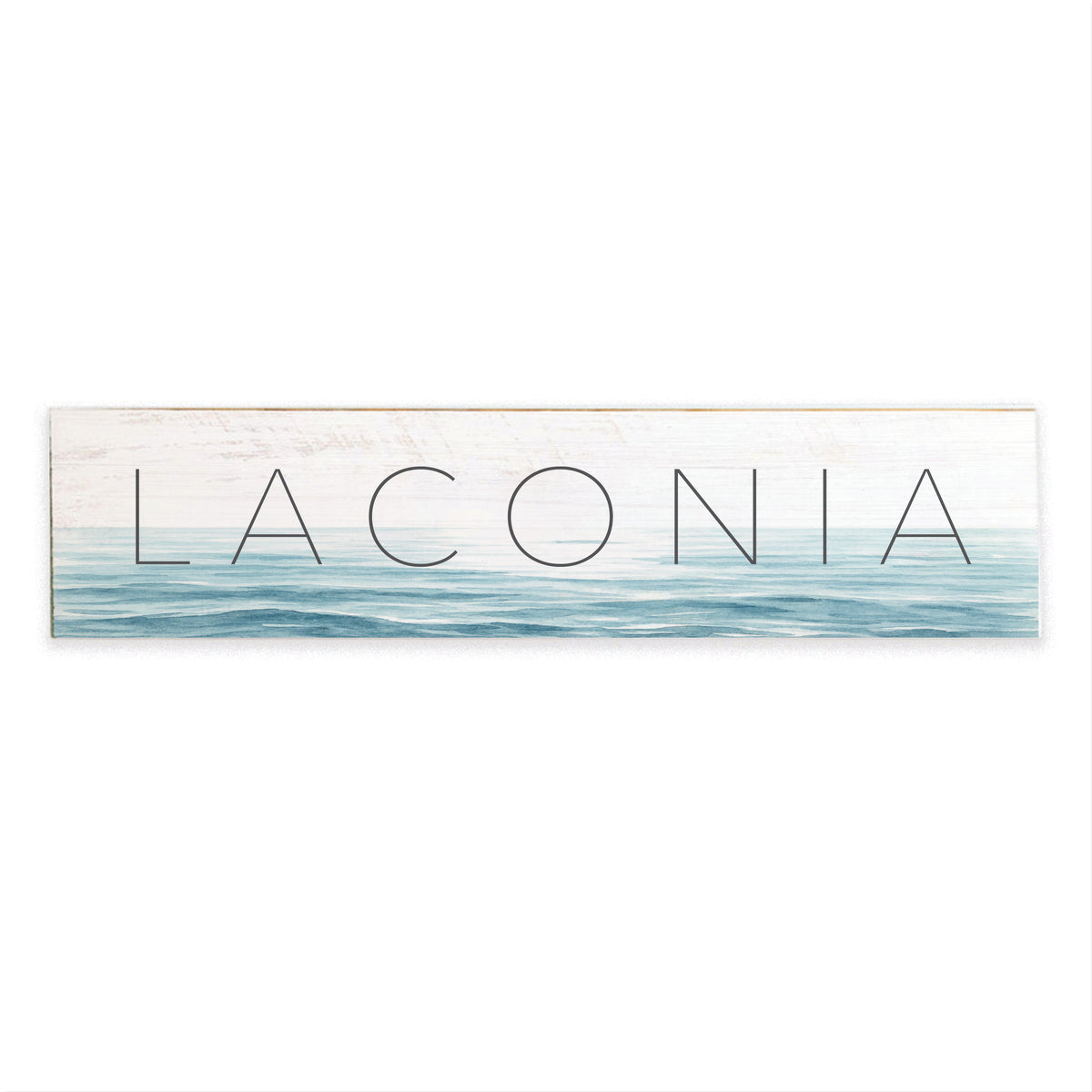Waterscape Personalized Barn Wood Sign