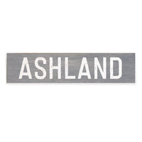 Grey Personalized Barn Wood Sign