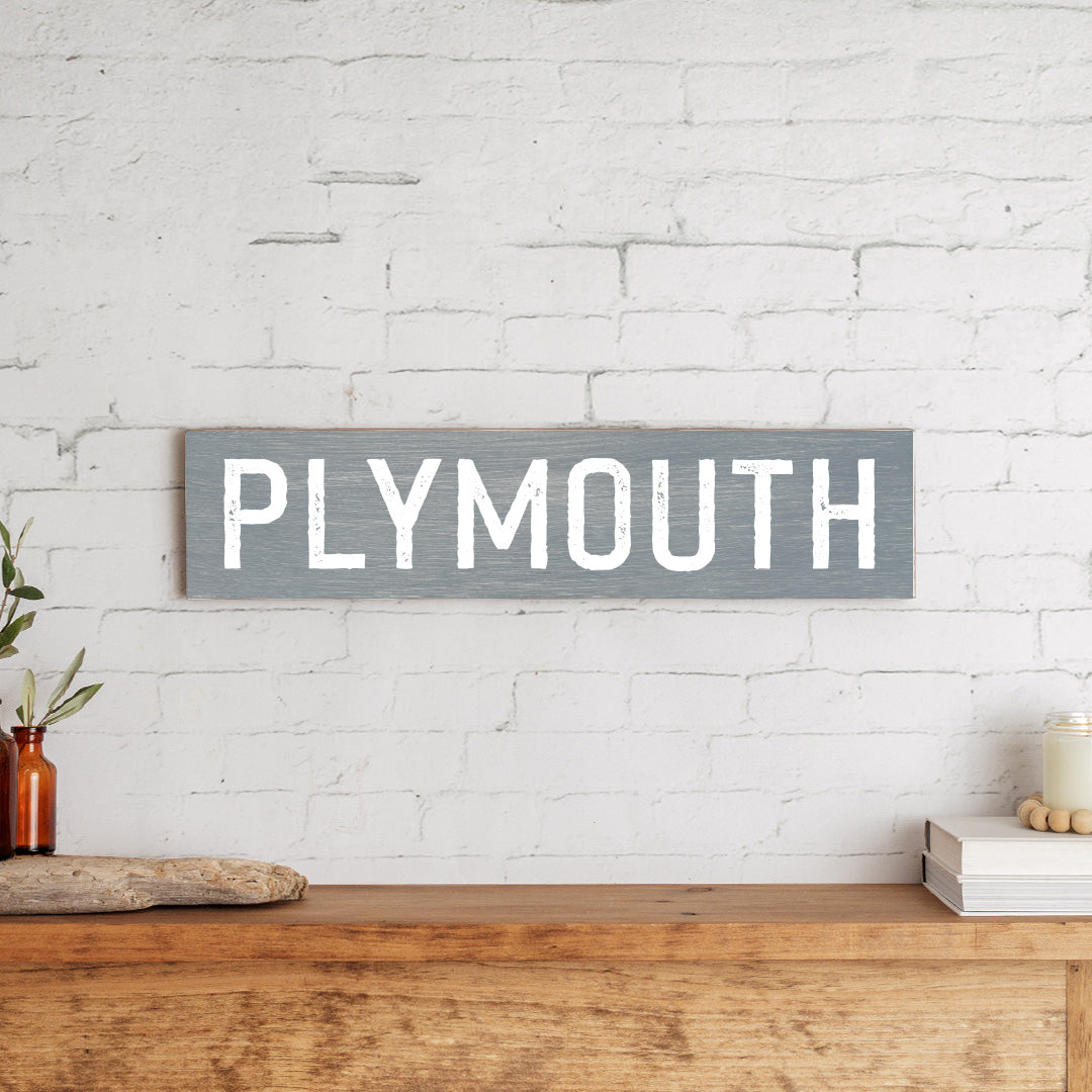 Grey Personalized Barn Wood Sign