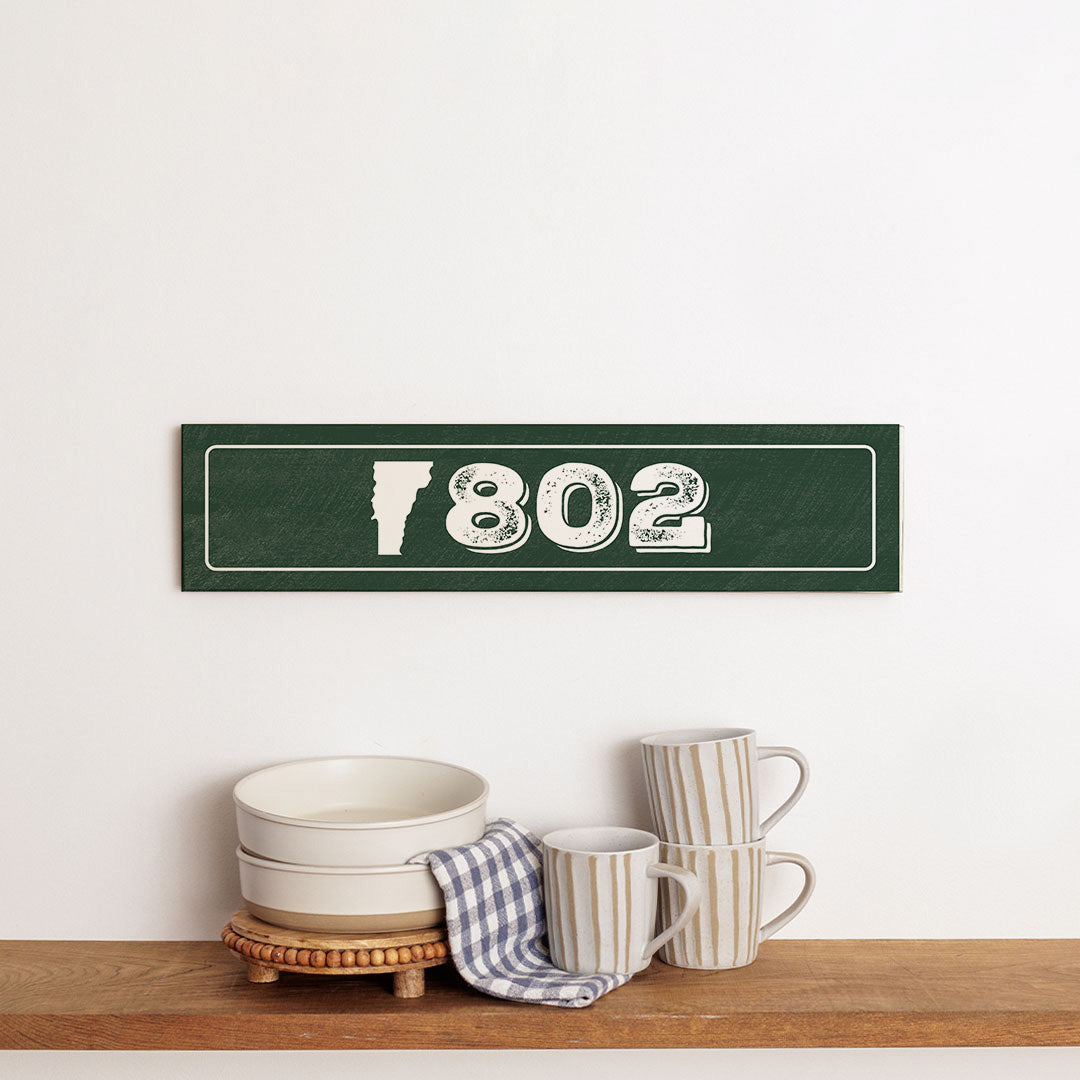 VT 802 Barn Wood Sign
