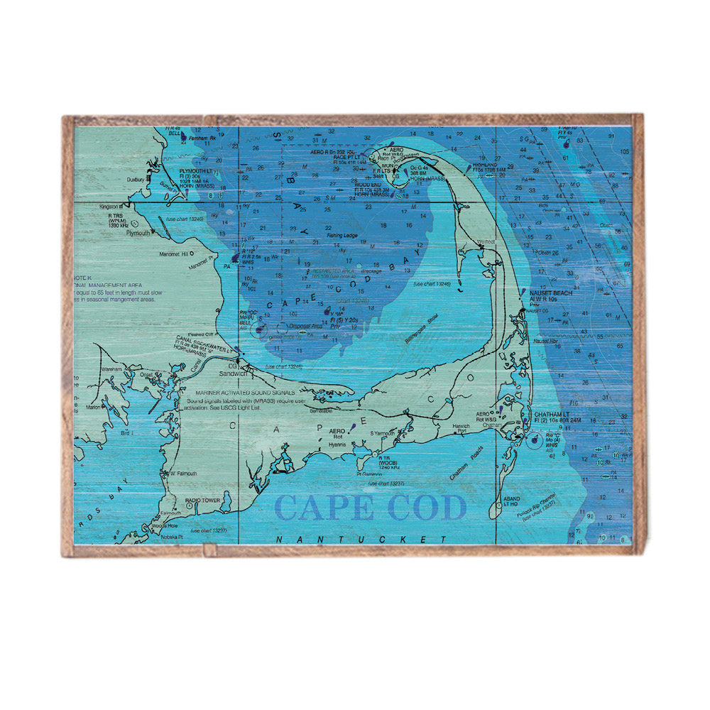Cape Cod Map 24” x 33” Wall Art