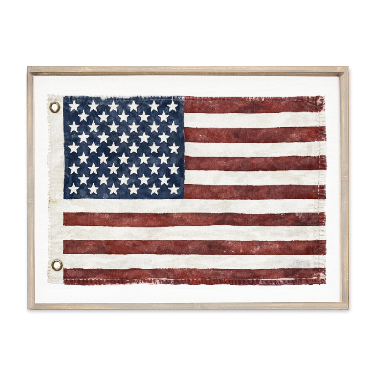 American Vintage Flag Wall Art