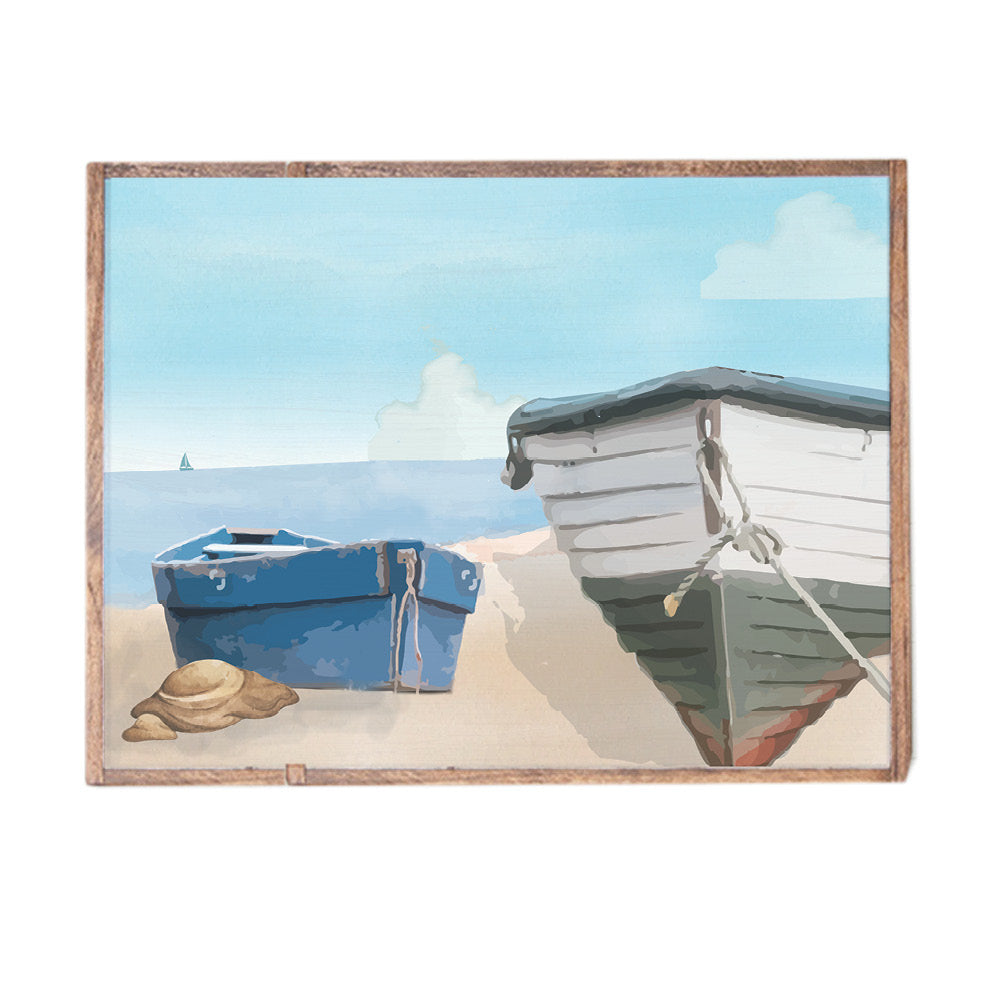 Boat 24” x 33” Wall Art