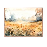 Forest Flowers Landscape Wall Art