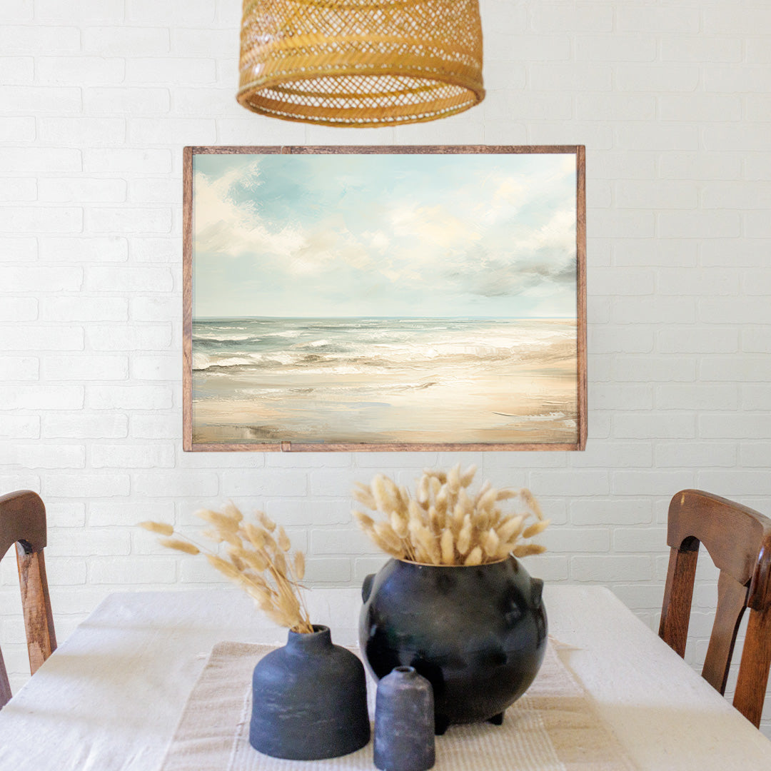 Sea Beach Landscape Wall Art 24" x 33"