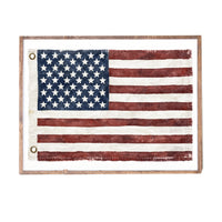 American Vintage Flag Wall Art