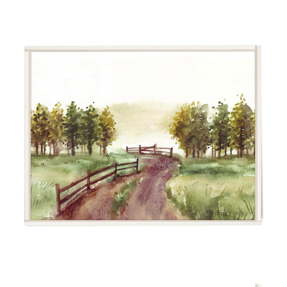 Natural Hill Walk Way Wall Art