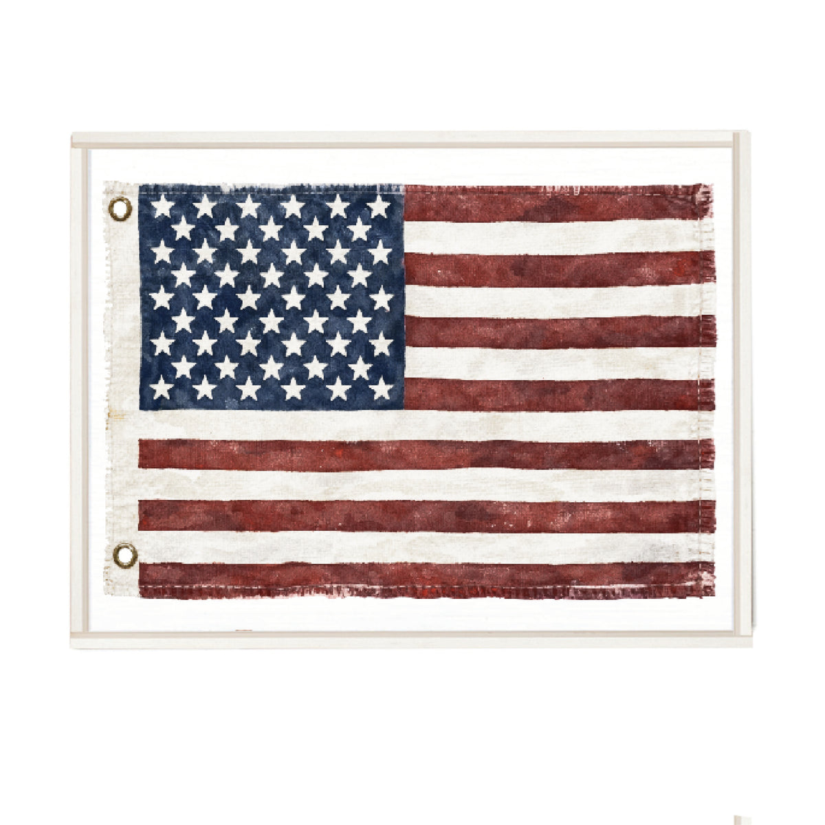 American Vintage Flag Wall Art