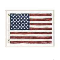 American Vintage Flag Wall Art