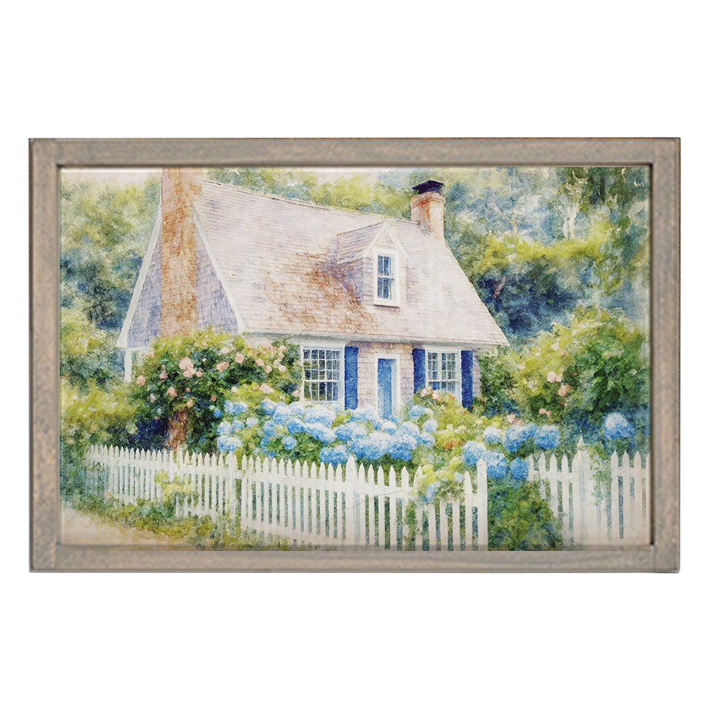 Hydrangea Cottage Wall Art