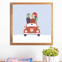 Personalized Holiday Haul Wall Art