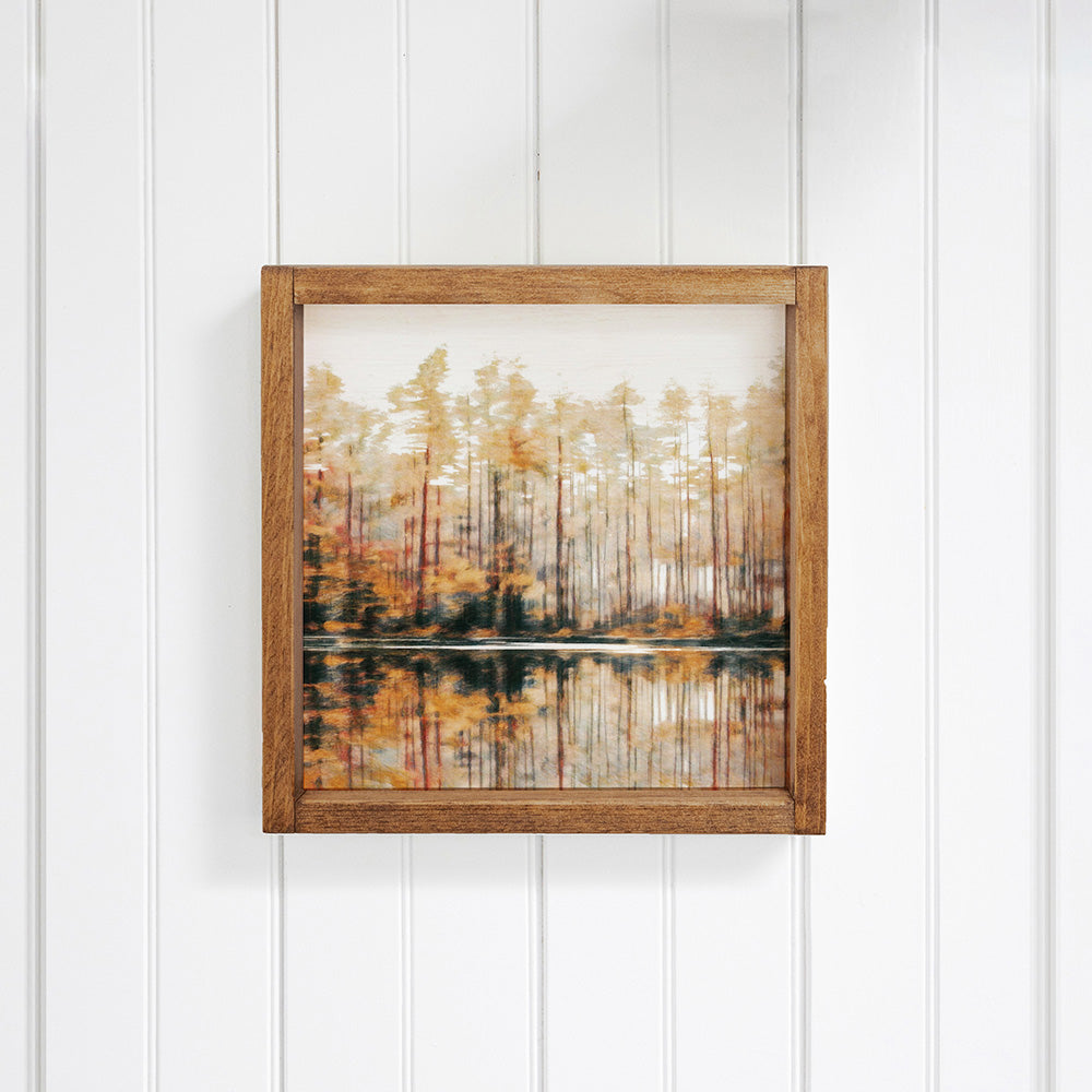 River Forest Landscape Wall Art