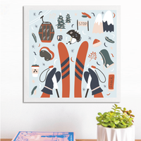 Chairlift Charm Wall Art