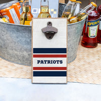 Patriots Stripes Bottle Opener