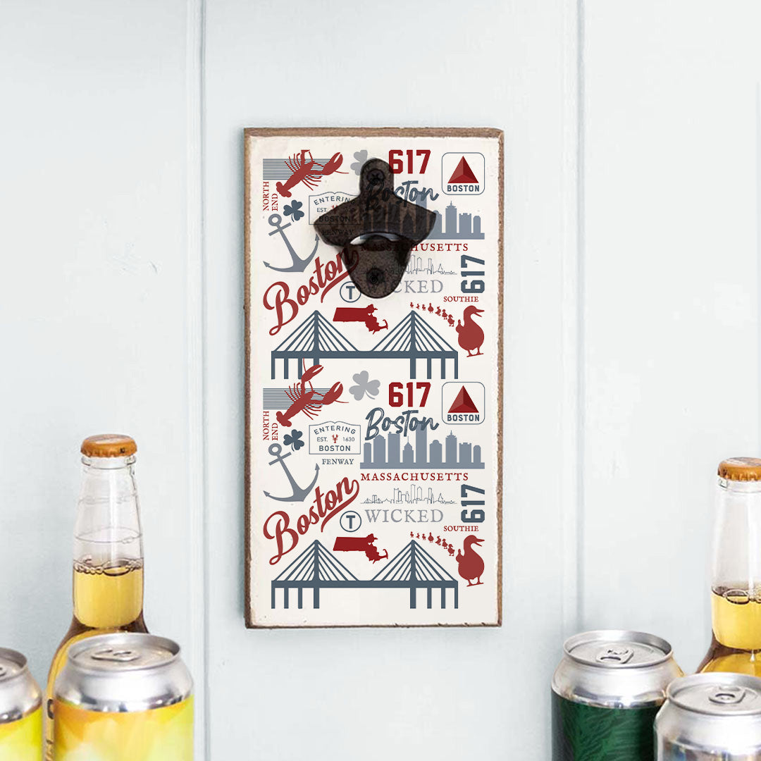 All Things Boston Bottle Opener