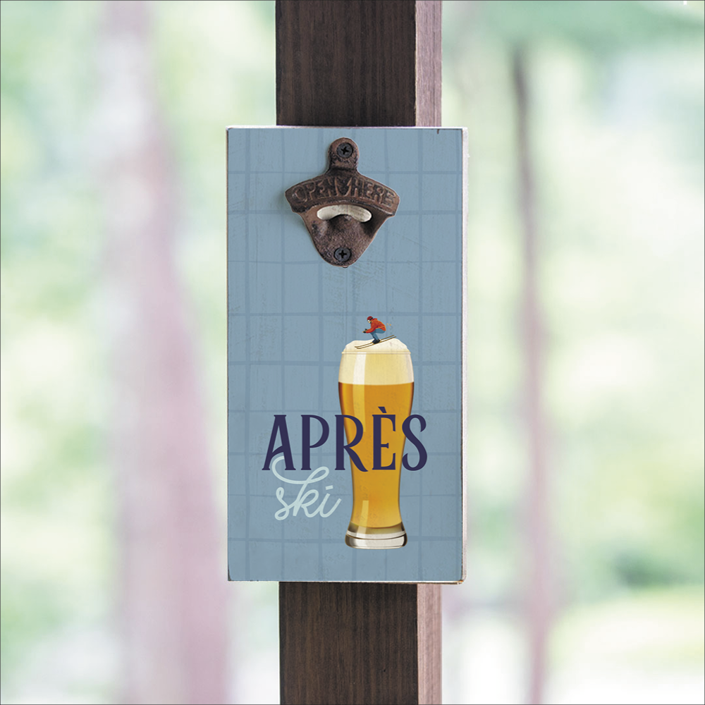 Foam Shredder Apres-Ski Bottle Opener