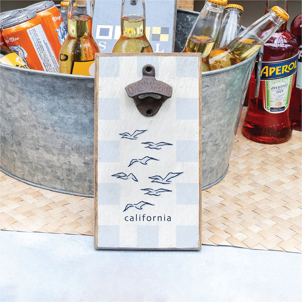 Seagulls Personalized Bottle Opener