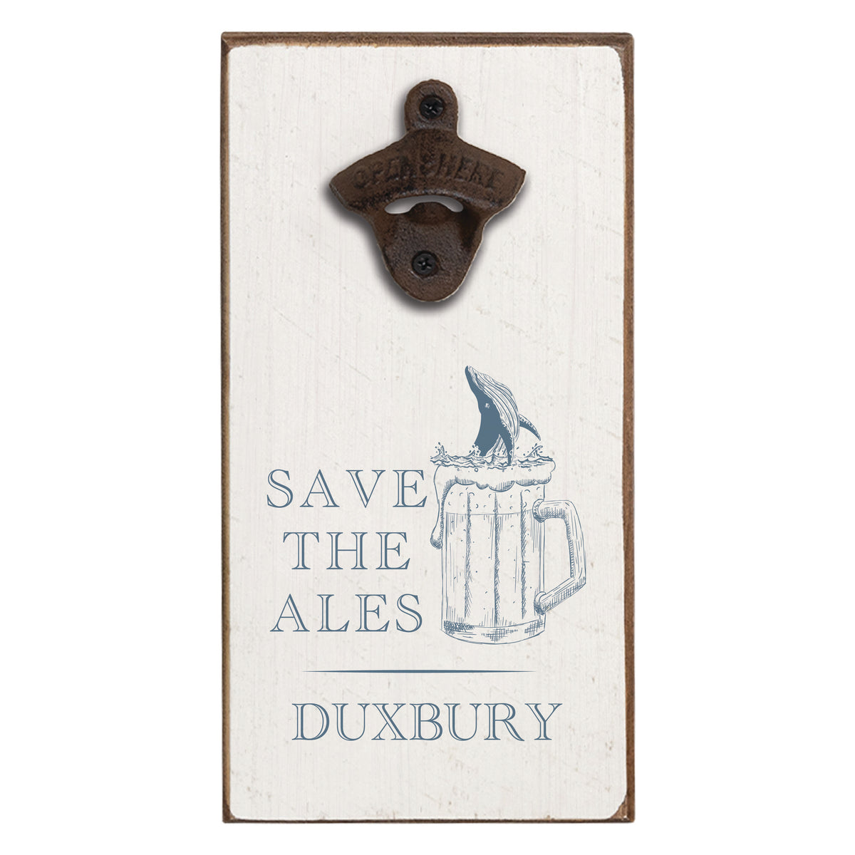 Save The Ales Personalized Bottle Opener