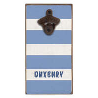 Striped Harbor Personalized Bottle Opener