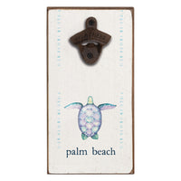 Sea Turtle Personalized Bottle Opener