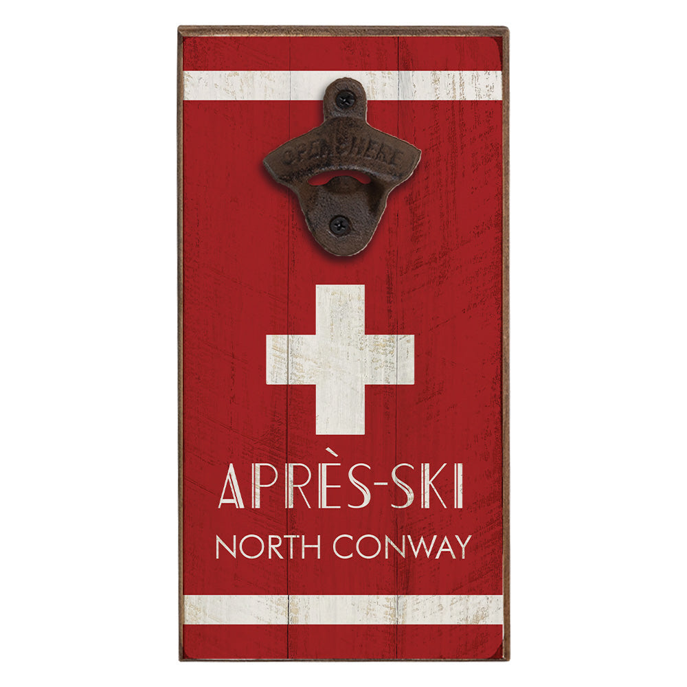 Apres Ski Personalized Bottle Opener