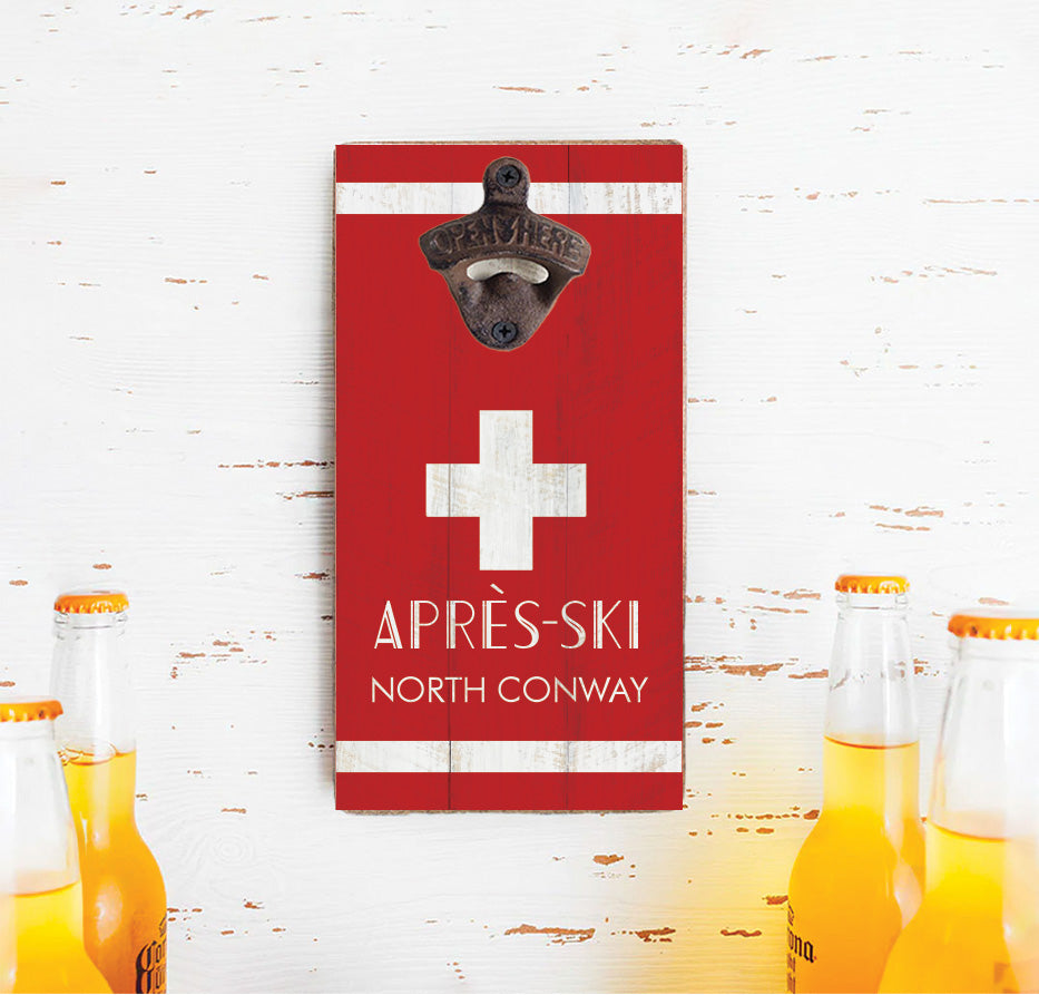 Apres Ski Personalized Bottle Opener