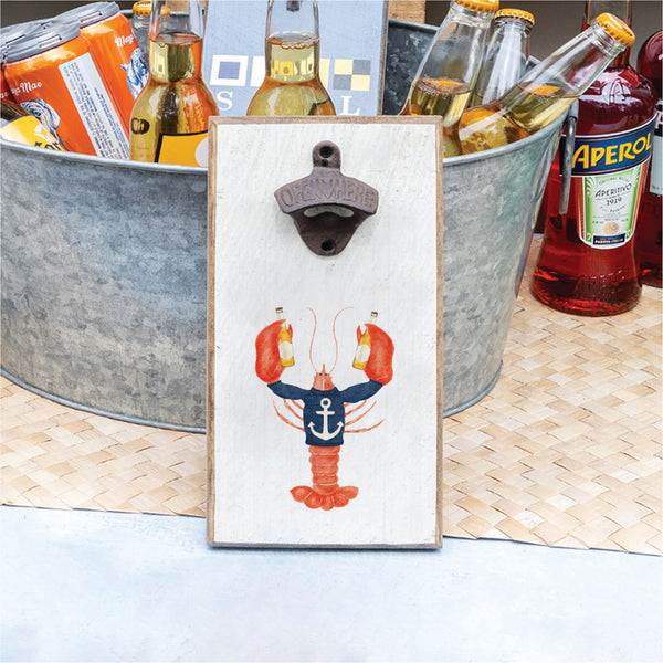 Nautical Lobster Bottle Opener