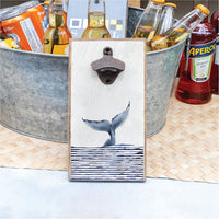 Blue Whale Tail Bottle Opener