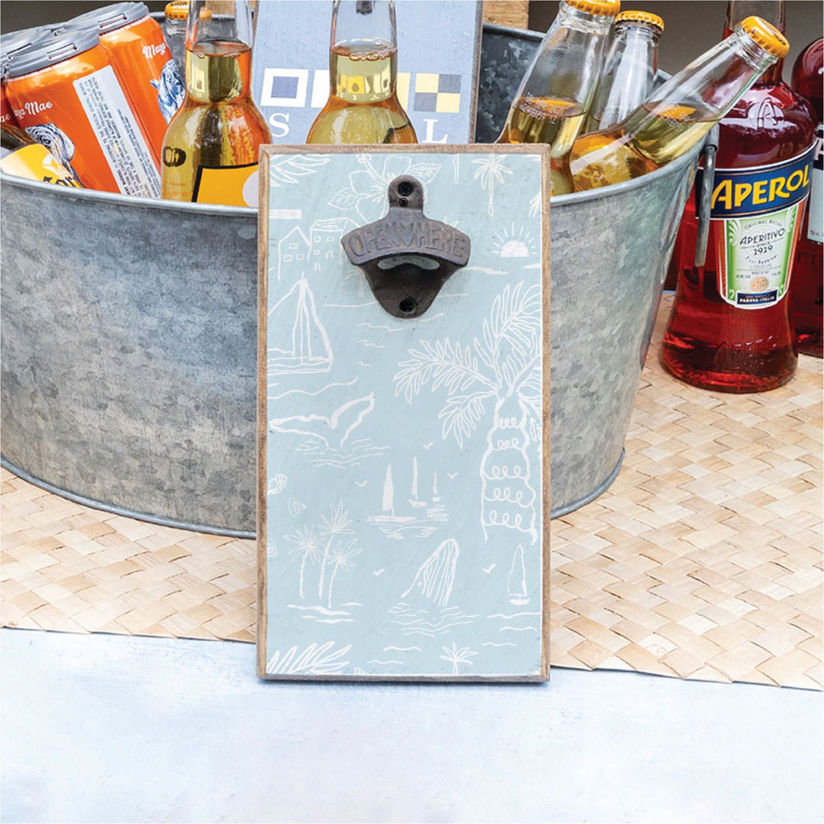 Ocean Breeze Bottle Opener