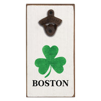 Boston Shamrock Bottle Opener