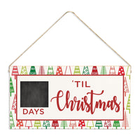 Days 'Til Christmas Twine Sign