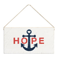 Hope Anchor Twine Sign