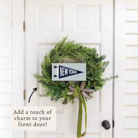 New York Pennant Twine Sign