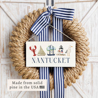 Nantucket Icons Twine Sign